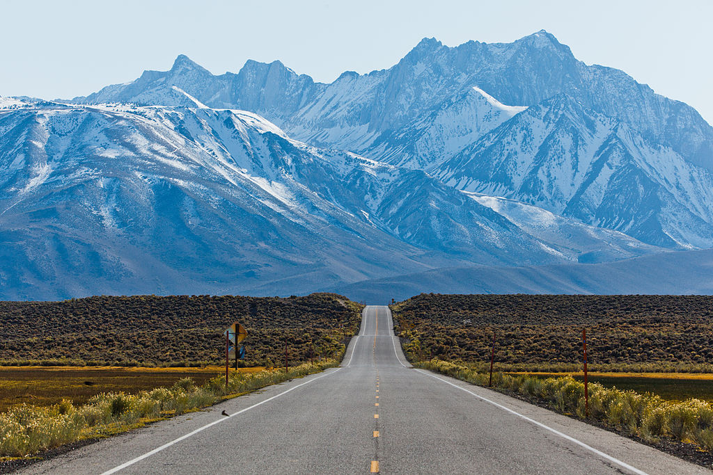 http://en.wikipedia.org/wiki/Sherwin_Range#mediaviewer/File:Sherwin_Range,_Benton_Crossing.jpg