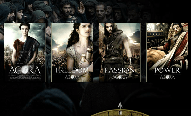 Agora Posters - freedom passion power